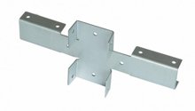 Кронштейн для забора (Х-Кронштейн) 248х109 цинк Zn