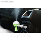 Увлажнитель воздуха в прикуриватель, USB, зелёный