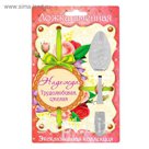 Ложка на открытке "Надежда"