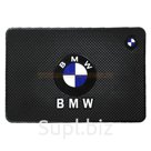 Держатель автомобильный коврик липкий резиновый с логотипом BMW