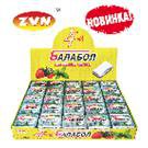 Жевательная резинка с маркировкой "4-й БАЛАБОЛ ПОДУШКИ", (ZVN) 5,6г*50шт*40бл
