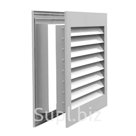 Переточная решетка для дверей РЭД-АП