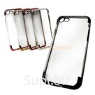 Чехол - накладка 'TPU силикон с чёрной окантовкой New' для iPhone 7 Plus