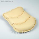 Подушка на подлокотник автомобиля, экокожа, 19 х 26 см, бежевая