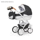 Коляска 3 в 1 BRUNO LUXE (Riko) 06 Anthracite (графит)