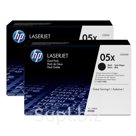 Тонер Картридж HP CE505XD черный x2уп для HP LJ P2055 6500стр