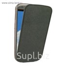 Чехол Partner Flip-case 5,0", черный  (размер 7.2*14.1 см)