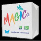 Салфетки "MAGIC"
100 листов, 24*24 ,сплошное тиснение, цвет белый, упаковано по 30 шт, 100% целлюлоза
