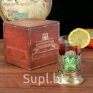 Подстаканник со стаканом "С Юбилеем 75"