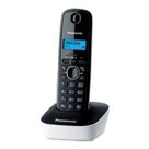 Радиотелефон PANASONIC KX-TG1611RUW, память 50 номеров, АОН, повтор, часы/будильник, радиус 10-100 м, цвет белый