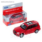 Машина металлическая Mercedes-Benz GLK, масштаб 1:34-39, МИКС