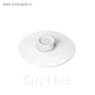 Силиконовая крышка для заваривания чая (White & translucent white)