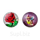 PopSocket для телефона стеклянный выпуклый love