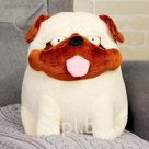 Мягкая игрушка "Собачушка Мопс", 23 см