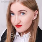 Серьга "Каффа" жемчужный ряд, цвет МИКС