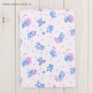 Пелёнка детская МИКС 80*120 см,ситец,60 г/м2,100% хл