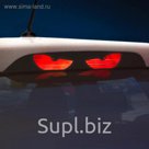 Наклейка на стоп сигнал на заднее стекло "Глаза"