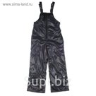 Полукомбинезон для мальчика "ДН", рост 92 см (26), цвет чёрный ДД-0707
