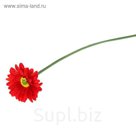 Цветок искусственный "Гербера Искра" красная