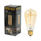 Лампа накаливания Jazzway ST64 E27 60 Вт RETRO GOLD