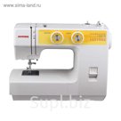 Швейная машина Janome JB1108, 19 операций, обметочная, потайная, эластичная строчка, белый