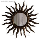 Зеркало в раме SUN Bronze, 1200 × 50 × 1200 мм, цвет состаренная бронза