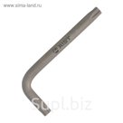Ключ AIST, Г-образный, TORX, с отверстием под штифт ТТ15, L= 5,7 см