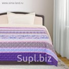 Покрывало ЭКОНОМ рис 75-97 сирен Микс 180х205 см, микро-сатин 75 г/м2