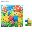 Пазл малый "Лесная поляна", 9 элементов