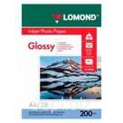 Фотобумага Lomond A4 [0102046] 200 гм? глянцевая односторонняя (25 л.)