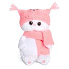 Мягкая игрушка BUDI BASA LB-022 Ли-Ли BABY в шапке-сова и шарфе