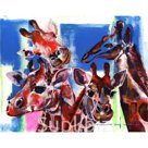 Картина ART холст Жирафы. Скромность