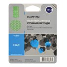 Картридж струйный CACTUS (CS-EPT1712) для EPSON Expression Home XP-33/103/203/207/303, голубой