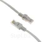 Патч корд Gembird PP12 1m UTP 5е кат RJ 45 m RJ 45 m 1 м серый