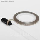 Лента фольгированная клеевая для ногтей "Блёстки", 0,2см, 10м, цвет бронзовый