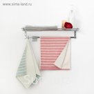 Полотенце двухстороннее "Этель" Модерн цв.чайная роза  70х140 см, 380 г/м2, 100% хлопок
