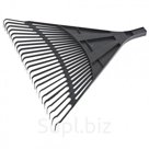 Грабли веерные 24 зуба, без черенка, полипропиленовые  СИБРТЕХ