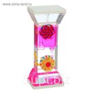 Песочно-водный антистресс "Часы море-солнце", 12*5*3,7см