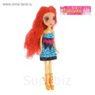 Кукла модная "Полина" с цветными волосами, МИКС