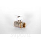 Кран шаровый полный проход ВР-ВР Ду 15 STC - FARO б/ф