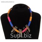 Колье "Африканка", цветное