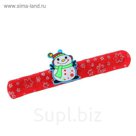 Новогодний браслет "Снеговичок"