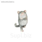 Фигурка декоративная "Кот в раздумьях", 4х2,5х4,5 см