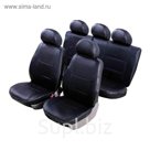 Чехлы модельные Senator Atlant экокожа VW Polo 2009-,  чёрный