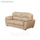 Диван "Эвита", натуральная кожа, бежевый