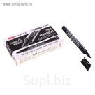 Маркер перманентный 3.0 мм корпус треугольный черны