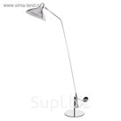 Торшер MANTI 1х40Вт E14 хром 29x169см