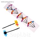 Невидимки для волос "Мини-радуга" зайка (набор 20 шт.), микс