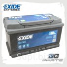 Аккумуляторная батарея Exide Excell (80AH/700A) EB802 Exide