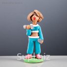 Статуэтка "Фитнес тренер" (жен.)  микс